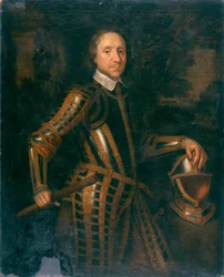 Oliver Cromwell (olej na plátně)