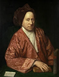 Portrét Jamese Burgha, kolem roku 1755 (olej na plátně)