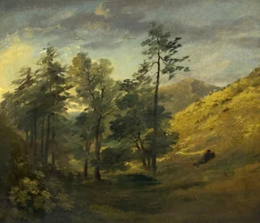 Pohled poblíž Keswicku; Večer