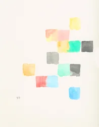 Pastelové barevné bloky