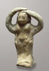 Figurka truchlícího, Azor, Izrael (hlína)