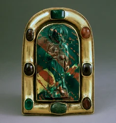 Cameo s žehnajícím Kristem, byzantské, 11. století
