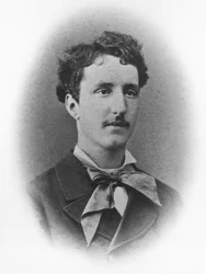 Portrét Leonidy Bissolati (1857-1920), italské političky, která byla jedním ze zakladatelů italského socialistického hnutí