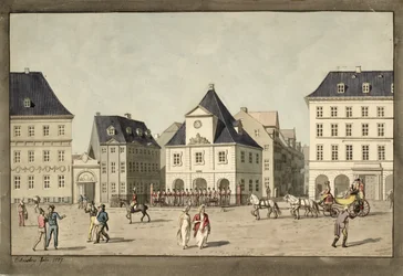 Kongens Nytorv s hlavní stráží