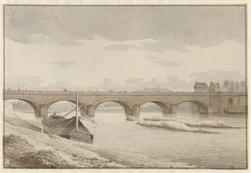 Seinský most v Neuilly, Paříž, 13. května 1812