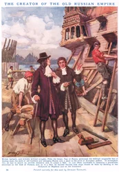 Petr Veliký: Stvořitel staroruské říše, ilustrace z 
