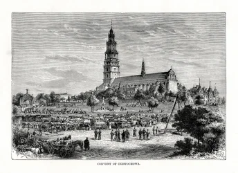 Klášter Czestochowa, Polsko, 1879