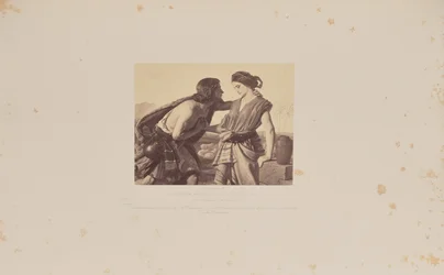 Jacob and Rachael, autor: W. Dyce, R.A.