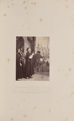 Mučednická smrt L. Saunderse, autor: C.W. Cope, R.A.