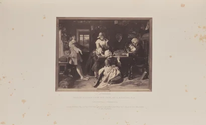 Mojžíšův návrat z veletrhu, autor: D. Maclise, R.A.