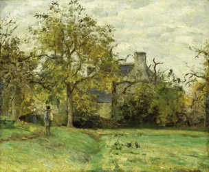 Pietteův dům v Montfoucault; La Maison de Piette a Montfoucault, 1874