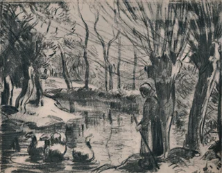 The Goose Girl, c.1870, 1946