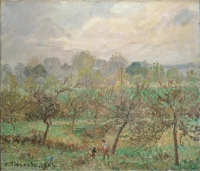 Podzim, ranní mlha, Eragny-sur-Epte, 1902