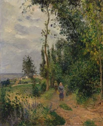 Côte des Grouettes, poblíž Pontoise, pravděpodobně 1878.