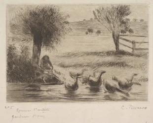 Husí dívka, 1888.