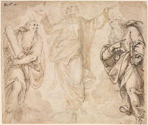 The Transfiguration recto, c. 1590.