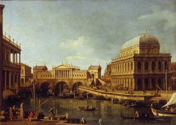 Capriccio s architekturou Palladian, 1757-1759