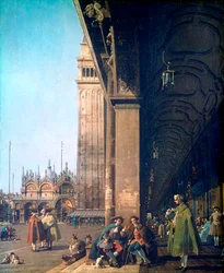Piazza San Marco a kolonáda, 1756
