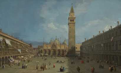 Piazza San Marco, konec 1720.