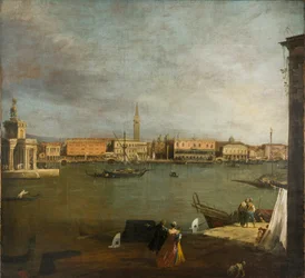 Bacino di San Marco: Pohled na sever, c1730