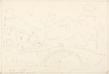 Most poblíž kostela Loweswater v Scale Hill, 2. srpna