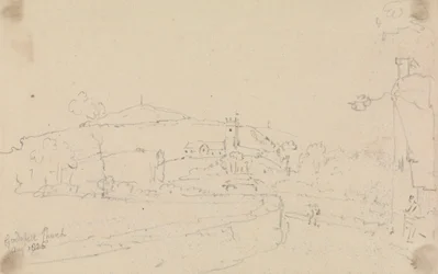 Godshill Church, srpen 1826