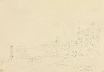 Sandown Bay, Isle of Wight, srpen 1828