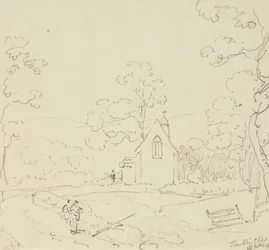 Shanklin Church, Isle of Wight, 28. května 1829