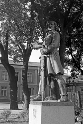 Socha Engelbrekta Engelbrektssona v Arboga, Švédsko 1969