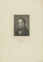 Portrét chemika Justuse von Liebiga, c. 1840