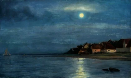 Dánština: Měsíční svit. Hellebæk Moonlight. Hellebæk