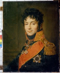 Portrét hraběte Evgrafa Fedotoviče Komarovského (1769-1843) - Malířství Carl Christian Vogel von Vogelstein (1788-1868), huile sur toile, 67x52 cm - Portrét hraběte Evgrafa Fedotoviče Komarovského, Olej na plátně Carl Christian Stagel von Vogelstein -
