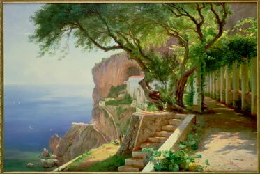 Amalfi (olej na plátně)