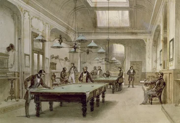 Billiard Room, 1861