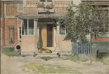 Veranda. Z díla Domov (26 akvarelů)