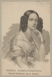 Marie Alexandrovna (rozená jako Maximiliane Wilhelmine Marie Hesensko-Darmstadtská, 1824 Darmstadt - 1880 Petrohrad) - nejmladší dcera Ludvíka II. Hesenského a Vilemíny Bádenské, hesenská princezna, ruská carevna jako manželka cara Alexandra II.