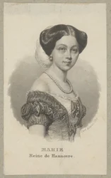 Marie Hannoverská (1776 Londýn - 1857 Londýn) - princezna Velké Británie a Irska, Hannoverska a Brunšviku-Lüneburgu a sňatkem vévodkyně z Gloucesteru a Edinburghu