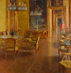 Interiér zimního paláce prince Evžena Savojského na Himmelpfortgasse
