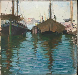 Venedig (olej na panelu)