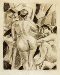 Skupina ženských aktů