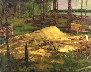 Jáma s pilinami, 1876