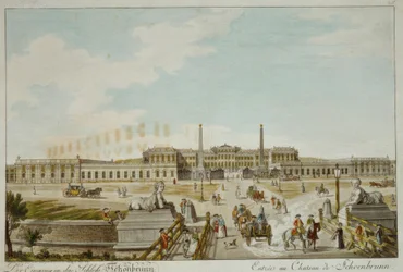 Vstup do zámku Schönbrunn