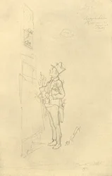 Der Gratulant, polovina konce 19. století, c1924.
