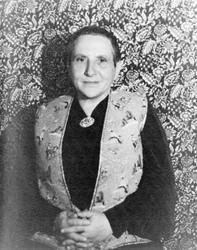 Portrét Gertrudy Steinové (1874-1946), New York