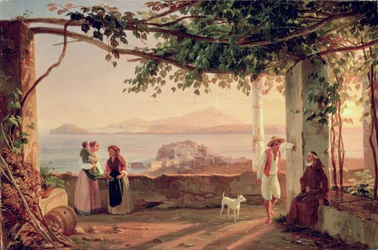 Pozzuoli, kolem roku 1831