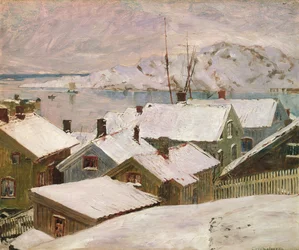 Fiskebackskil v zimě, 1899