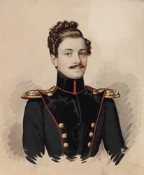 Portrét Artemy Dmitrievich Raevsky 1814-1853, 1835.