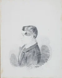 Portrét hraběte Leonida Michajloviče Golitsyna 1806-1860, 30. léta 19. století.