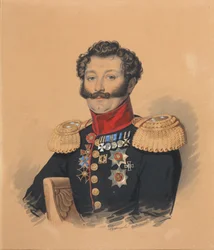 Portrét prince Štěpána Alexandroviče Khilkova 1785-1854, po roce 1832.