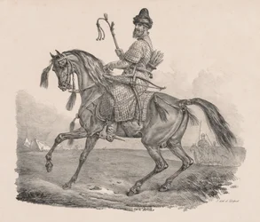 Cossack Cavalier, c. 1820.